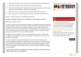 8. Estou pronto para testar novos conceitos, mesmo não tendo certeza se eles irão funcionar:
9. Reconheço que existe um “g...