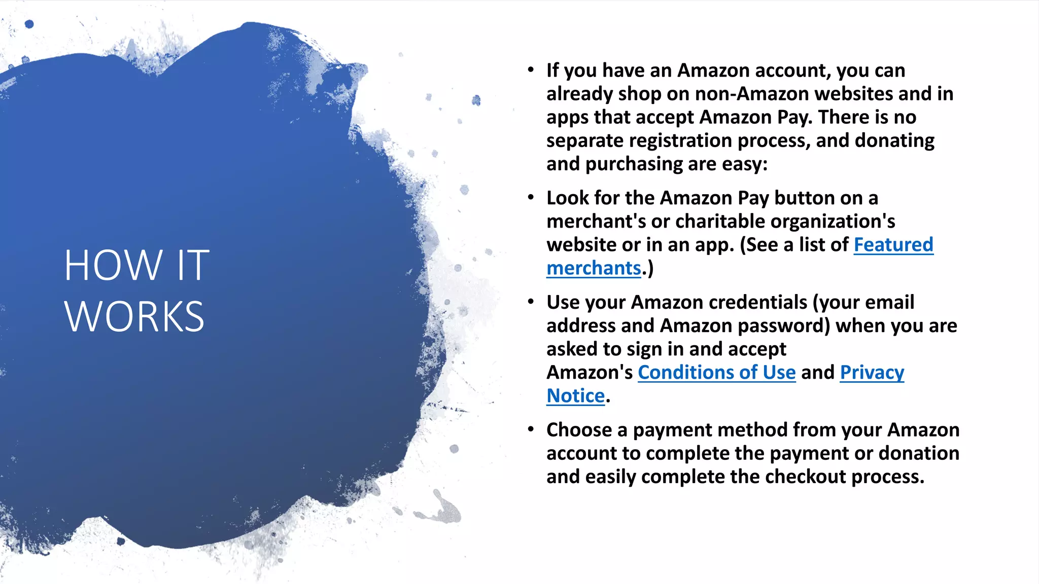 AMAZON PAY- The new E-wallet | PPTX