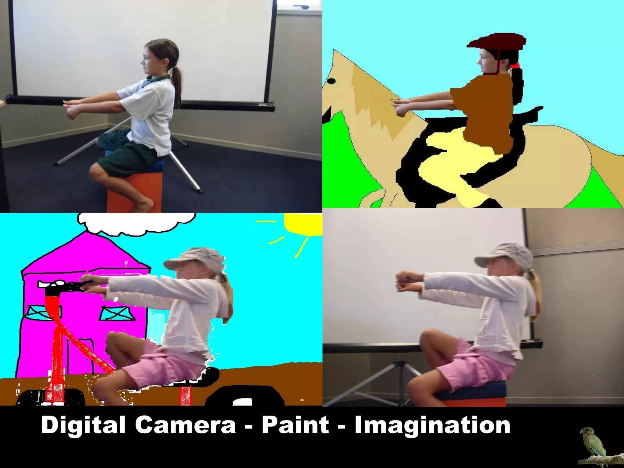 Digital Camera - Paint - Imagination 