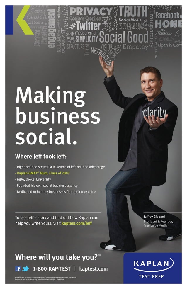 Kaplan Ad - Featuring...Me