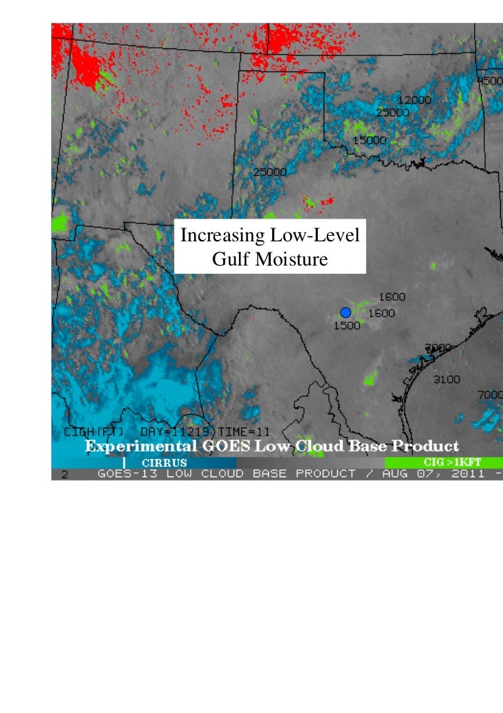 Uvalde Weather, Day 2, 7 Aug 2011