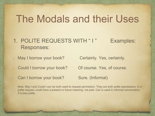 Request Modals Modals | PPTX