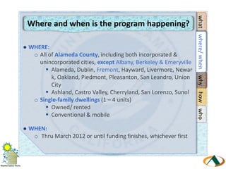 Particularly, those w/ the elderly, persons w/ disabilities, families w/ children & high energy burdens