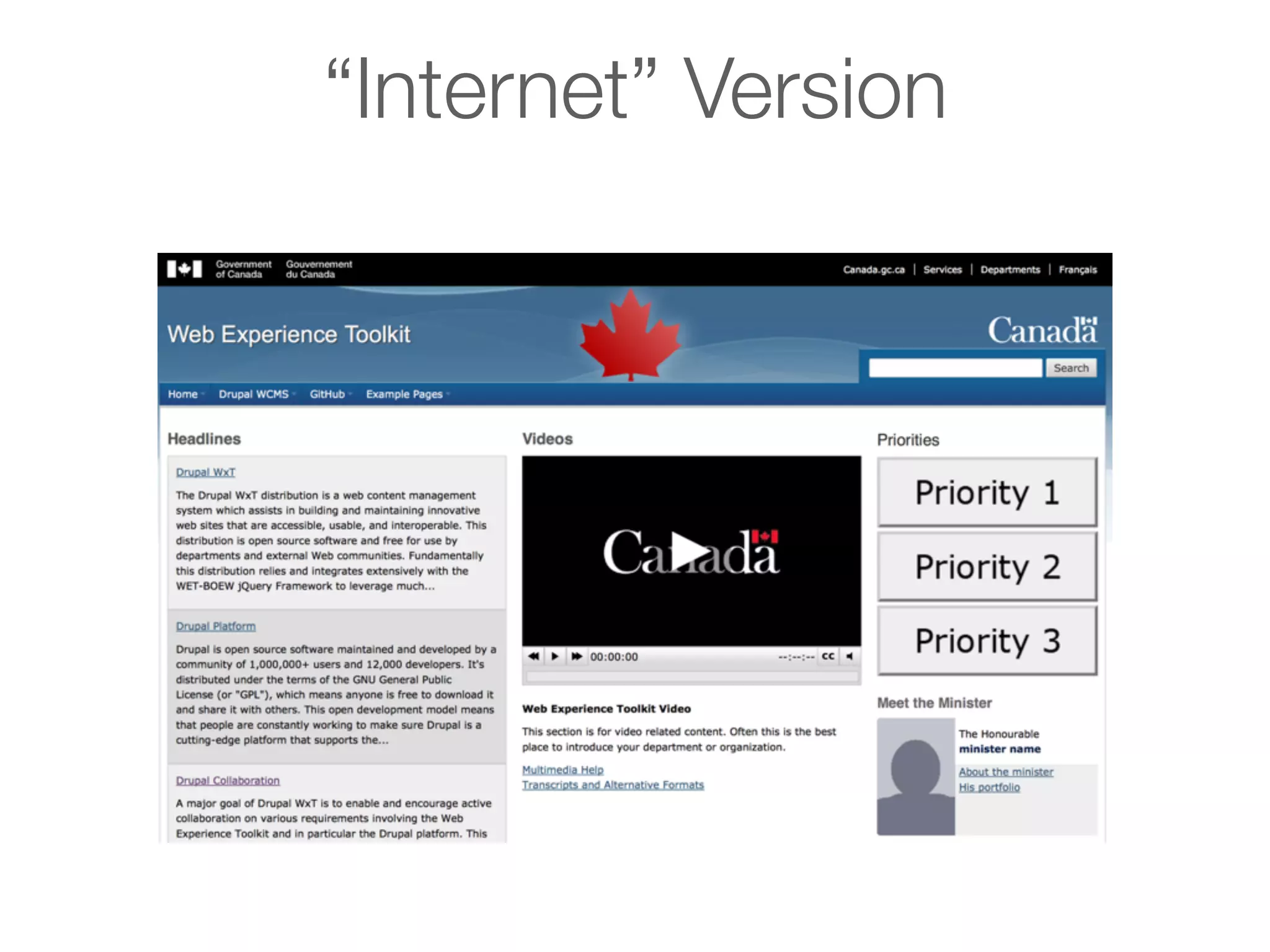 “Internet” Version

 