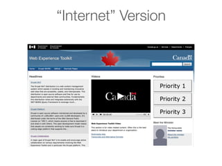 “Internet” Version

 