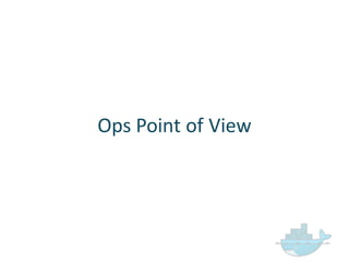 Ops  Point  of  View
 