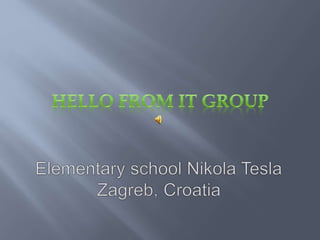 Elementary school Nikola Tesla - IT group