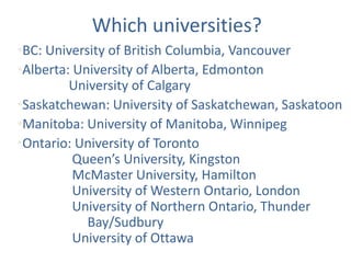 Thoughts before we start and disclaimerAll Slides will be postedThere will be time for questions at the endAnd most importantly:DISCLAIMER:  I do NOT represent the UBC Faculty of Medicine, and have no sway on their admissions committee or the application process!