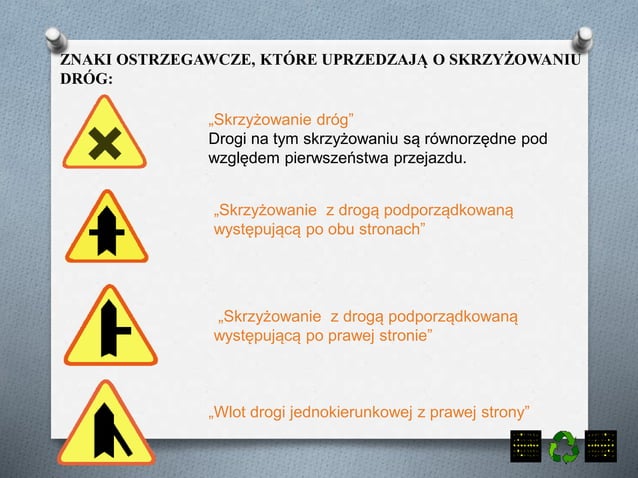 Sprawdzian Klasa 4 Wychowanie Komunikacyjne Droga