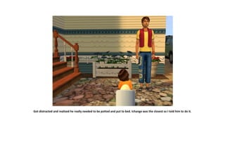 Got distracted and realized he really needed to be potted and put to bed. Ichange was the closest so I told him to do it.
 