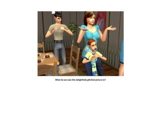 What do we owe this delightfully glitched picture to?
 