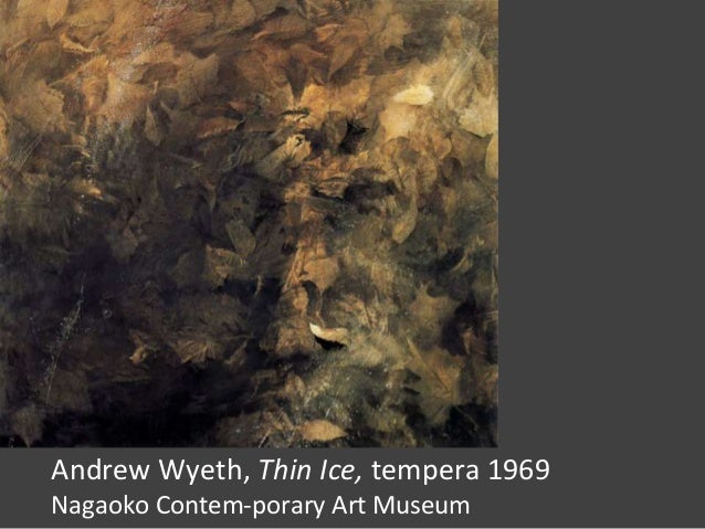 Andrew Wyeth-Thin Ice-1971 Poster