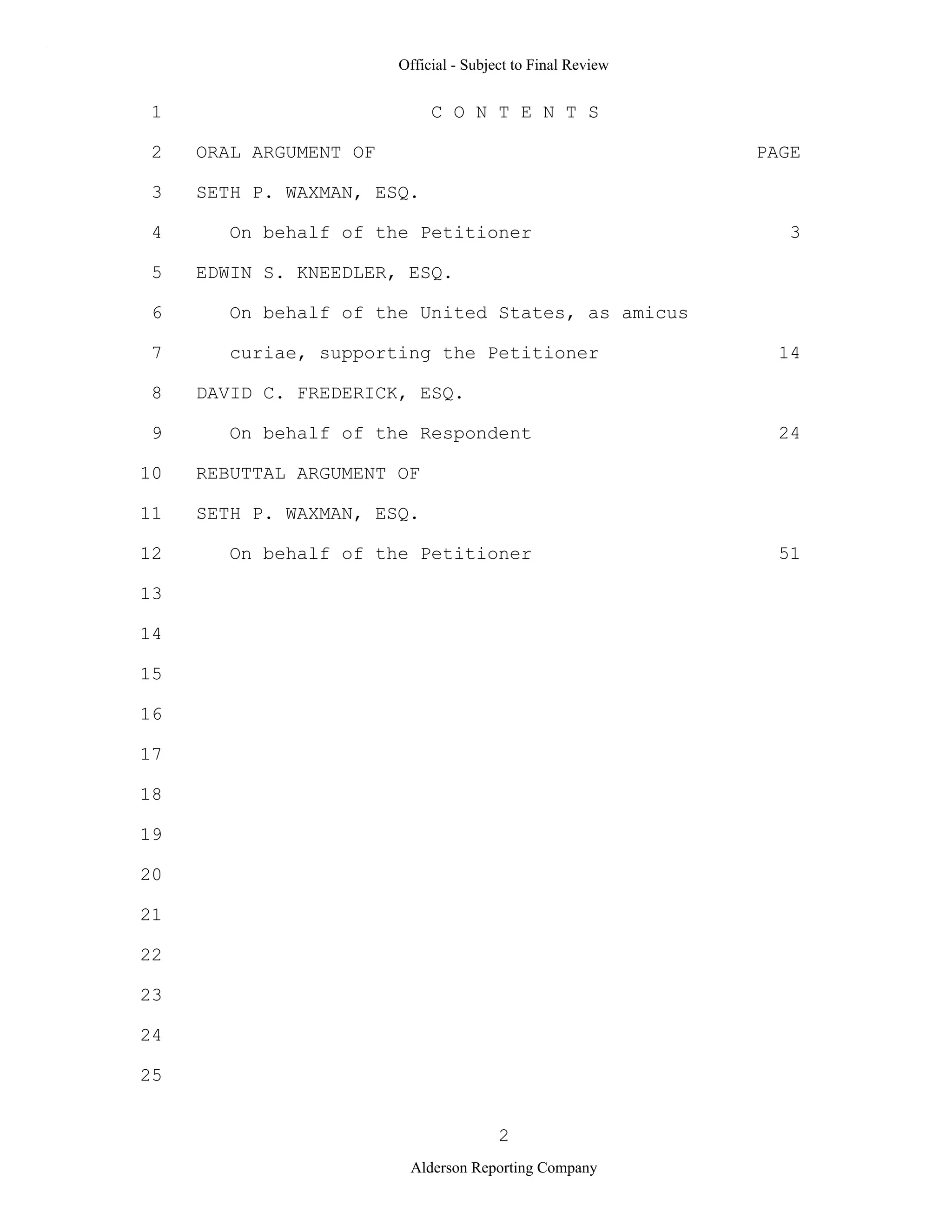 2009 BIOL503 Class 3 Supporting document: Wyeth V Levine Scotus Oral Argument Transcript 06 1249