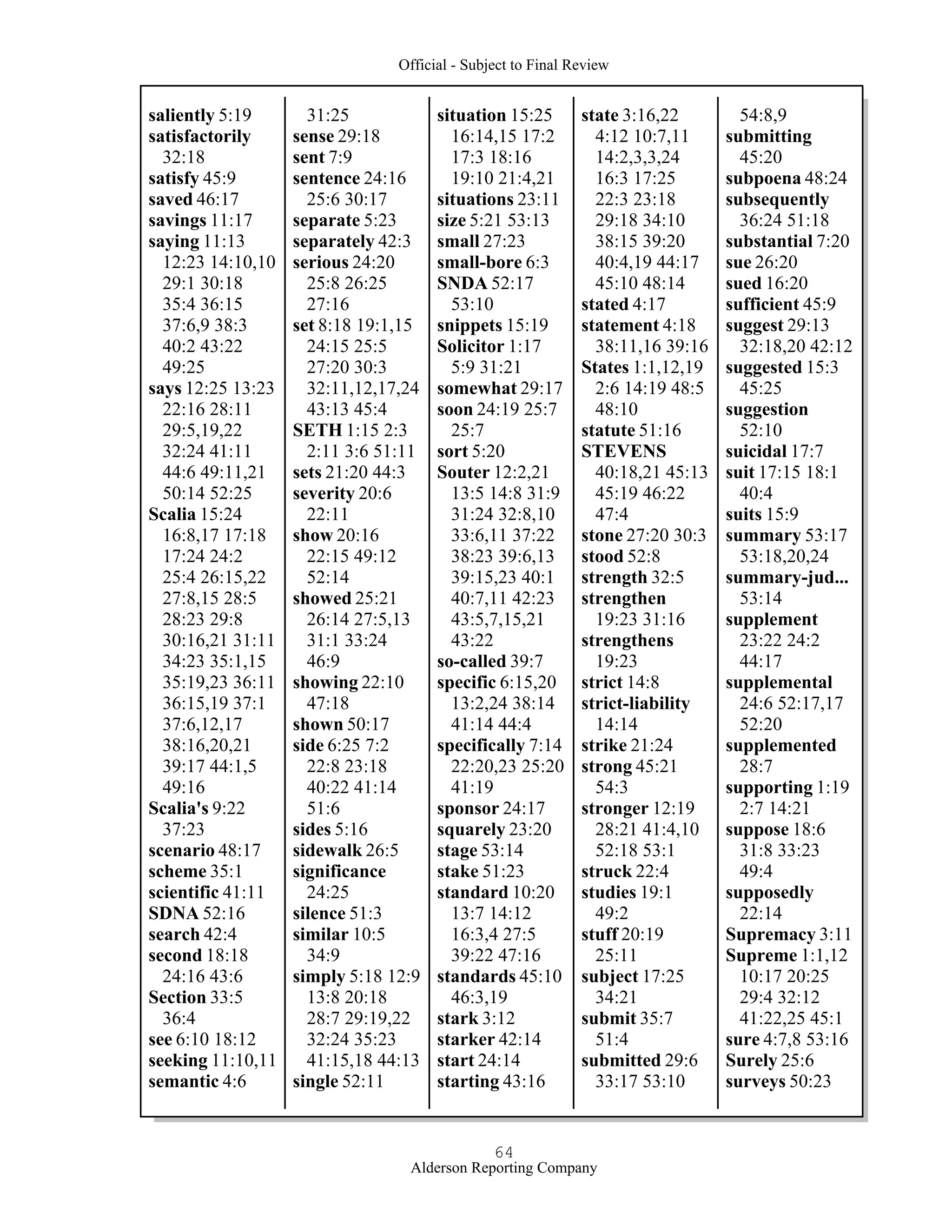 2009 BIOL503 Class 3 Supporting document: Wyeth V Levine Scotus Oral Argument Transcript 06 1249