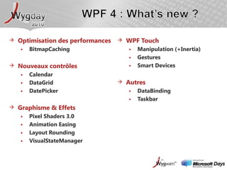 …Silverlight 4 (Avril 2010)Qu’est-ce que Silverlight ?