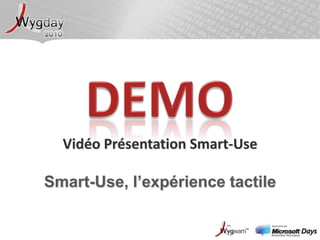 ‘10" A l'aube d'une nouvelle ère technologique !"Wygday’09… L’avenir en vue !