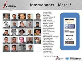 Merci à nos Partenaires !