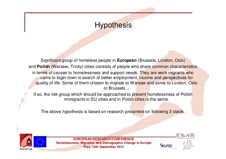 Homeless hypothesis 07 image