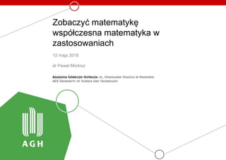 Zobaczyć matematykę | PPT
