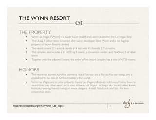 Wynn Resorts Culture case study