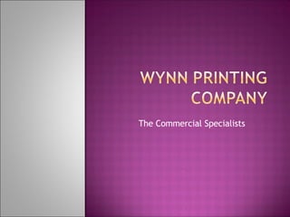 The Commercial Specialists 