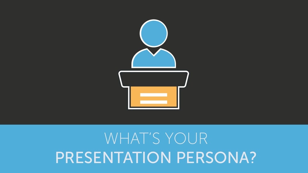 what do you call a person who makes a presentation