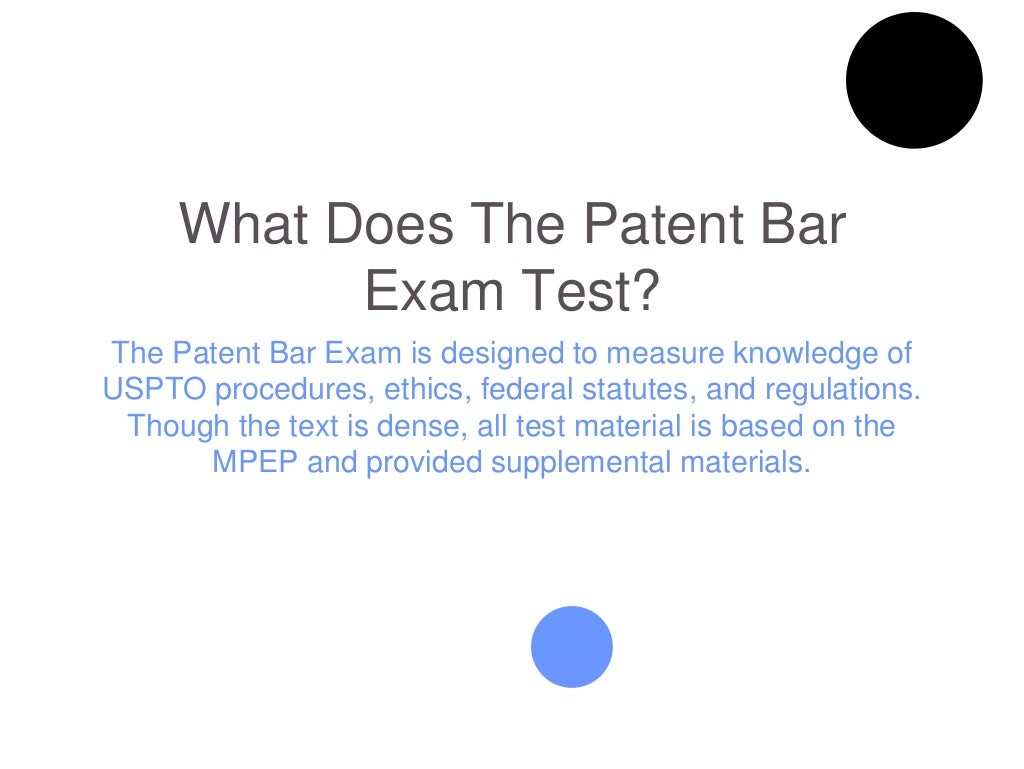 Wysebridge Patent Bar Exam FAQs