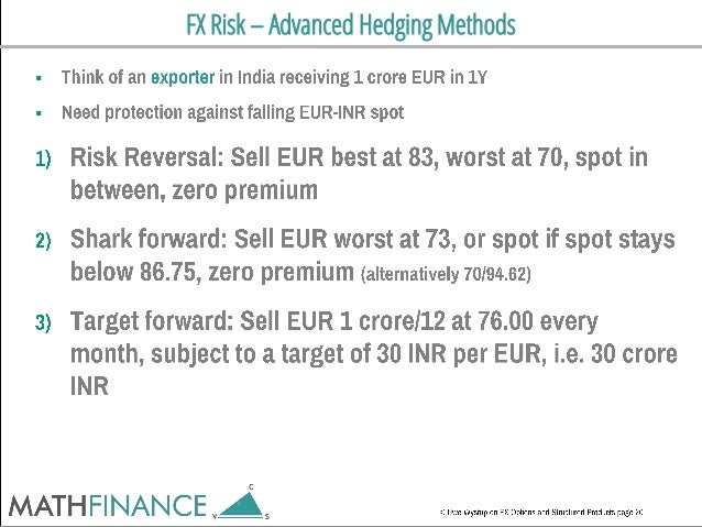 Hedging forex risk