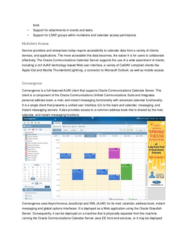 Oracle calendarserverwp1449649