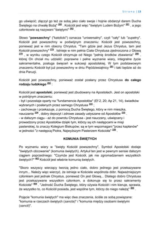 Wyznanie wiary Kościoła