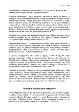 Wyznanie wiary Kościoła