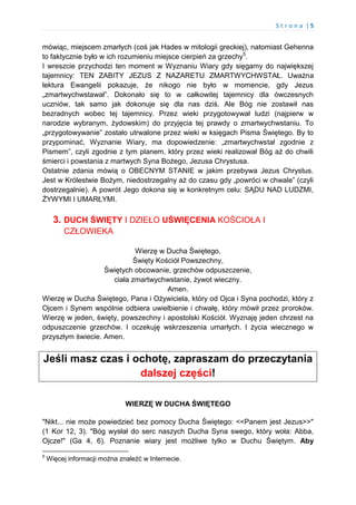 Wyznanie wiary Kościoła