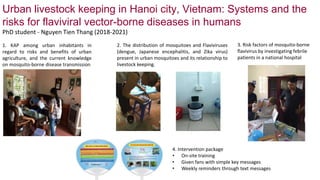 One Health research at ILRI to address neglected tropical diseases, zoonoses and emerging infectious diseases in Southeast Asia