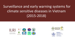 One Health research at ILRI to address neglected tropical diseases, zoonoses and emerging infectious diseases in Southeast Asia