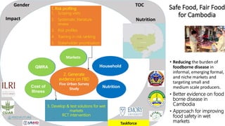 One Health research at ILRI to address neglected tropical diseases, zoonoses and emerging infectious diseases in Southeast Asia