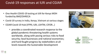 One Health research at ILRI to address neglected tropical diseases, zoonoses and emerging infectious diseases in Southeast Asia