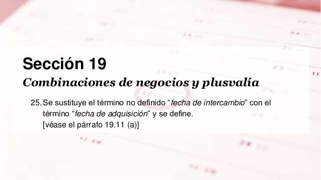 SECCION 19 NIIF PARA PYMES DOWNLOAD SECCION 19 NIIF PARA PYMES DOWNLOAD