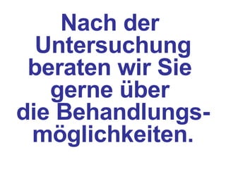 Sprechen Sie uns an! 