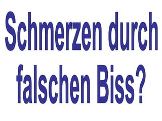 Leiden Sie unter folgenden Symptomen? Schwindel 