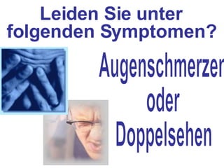 Schulterschmerzen Rückenschmerzen Leiden Sie unter folgenden Symptomen? 