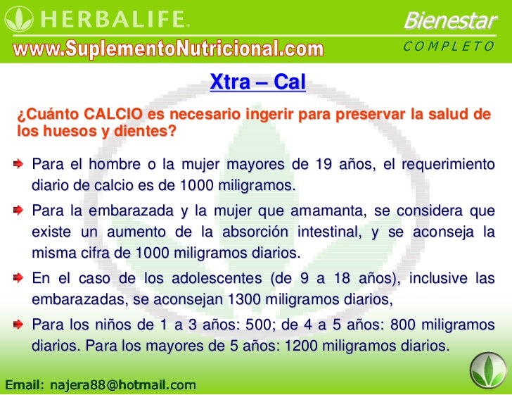 Xtra Cal Herbalife