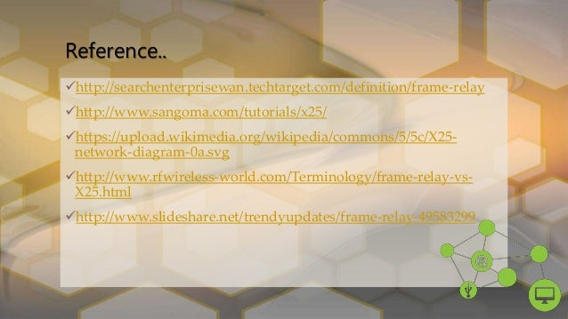 X.25 and frame relay