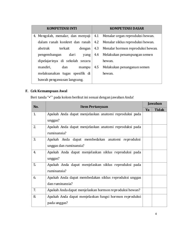 10 Soal Dan Jawaban Objhektif Sistem Reproduksi