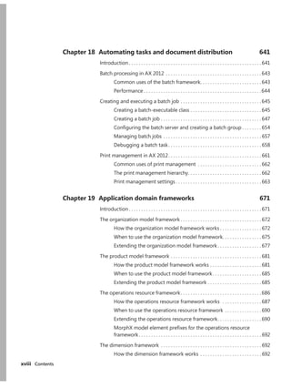 Dynamics AX/ X++ | PDF