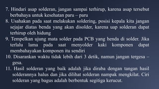 X. PPIMRE. 1 - Teknik Soldering dan Desoldering.pptx