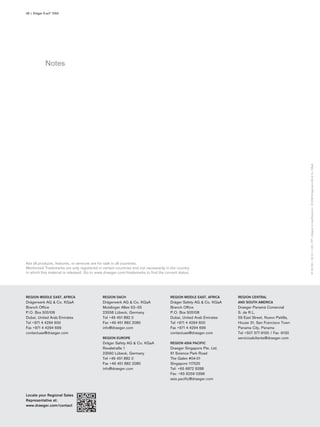 Notes
08 | Dräger X-act® 7000
Not all products, features, or services are for sale in all countries.
Mentioned Trademarks are only registered in certain countries and not necessarily in the country
in which this material is released. Go to www.draeger.com/trademarks to ﬁnd the current status.
REGION MIDDLE EAST, AFRICA
Drägerwerk AG & Co. KGaA
Branch Oﬃce
P.O. Box 505108
Dubai, United Arab Emirates
Tel +971 4 4294 600
Fax +971 4 4294 699
contactuae@draeger.com
REGION DACH
Drägerwerk AG & Co. KGaA
Moislinger Allee 53–55
23558 Lübeck, Germany
Tel +49 451 882 0
Fax +49 451 882 2080
info@draeger.com
.
REGION EUROPE
Dräger Safety AG & Co. KGaA
Revalstraße 1
23560 Lübeck, Germany
Tel +49 451 882 0
Fax +49 451 882 2080
info@draeger.com
.
REGION MIDDLE EAST, AFRICA
Dräger Safety AG & Co. KGaA
Branch Oﬃce
P.O. Box 505108
Dubai, United Arab Emirates
Tel +971 4 4294 600
Fax +971 4 4294 699
contactuae@draeger.com
.
REGION ASIA PACIFIC
Draeger Singapore Pte. Ltd.
61 Science Park Road
The Galen #04-01
Singapore 117525
Tel: +65 6872 9288
Fax: +65 6259 0398
asia.paciﬁc@draeger.com
.
REGION CENTRAL
AND SOUTH AMERICA
Draeger Panamá Comercial
S. de R.L.
59 East Street, Nuevo Paitilla,
House 31, San Francisco Town
Panama City, Panama
Tel +507 377-9100 / Fax -9130
servicioalcliente@draeger.com
.
Locate your Regional Sales
Representative at:
www.draeger.com/contact
9106700|18.12-1|HQ|PP|Subjecttomodiﬁcations|©2018DrägerwerkAG&Co.KGaA
 