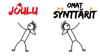 joulu
Omat
synttärit
 