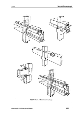 T.Chhay                                         viTüasßanCatiBhubec©keTskm<úCa




Connections for Prestressed Concrete Elements                     664
 