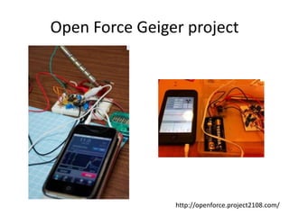 Open Force Geiger project<br />http://openforce.project2108.com/<br />