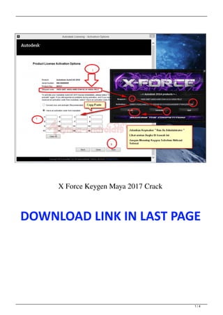 X Force Keygen Maya 2017 Crack
1 / 4
 